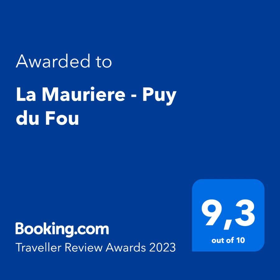 Вілла La Mauriere - Puy Du Fou Saint-Michel-Mont-Mercure Екстер'єр фото